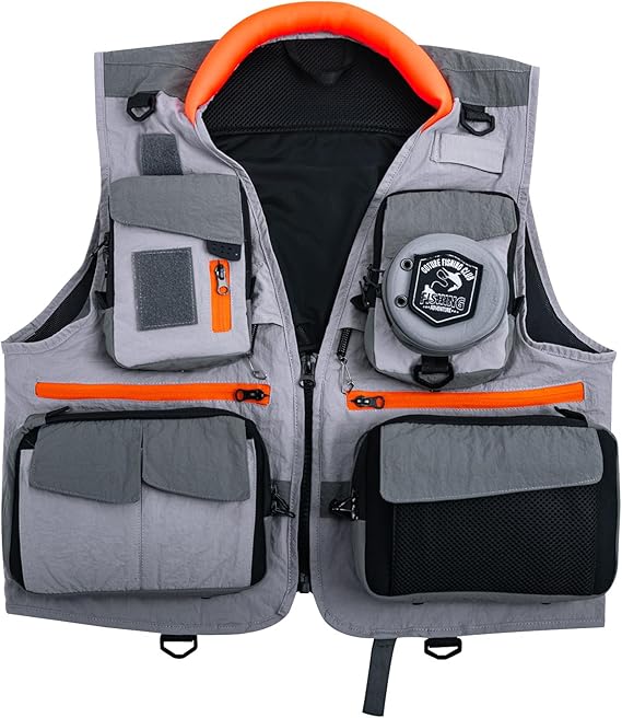 Chaleco de Pesca – múltiples bolsillos